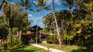 En have udenfor Pousada Hibisco