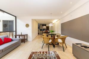 Posezení v ubytování Barra Bali – Térreo com 4 Quartos para Até 12 Pessoas | Destino BSM 002