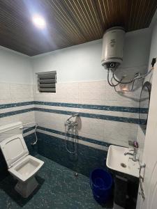 Et badeværelse på Chyajalo homestay