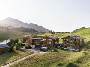 Naturlandskabet i nærheden af lejlighedshotellet