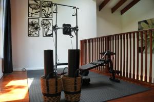 Fitnesscentret og/eller fitnessfaciliteterne på The House On Straight Avenue