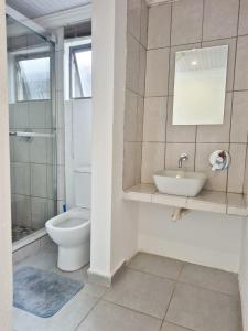 Phòng tắm tại Vegas guest house