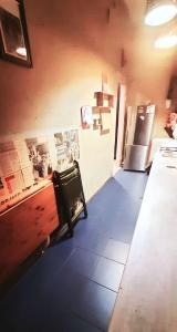 Køkken eller tekøkken på Przy Wyspie Słodowej