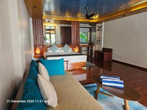 Posezení v ubytování Island Luxury Retreat - Maalhos
