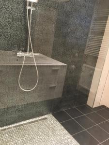 A bathroom at Synagogue Gozsdu Private Apartments