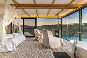 Postel nebo postele na pokoji v ubytování Aardvark Bioreserve + 88 fotografií