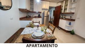 Η κουζίνα ή μικρή κουζίνα στο Cabañas Renova