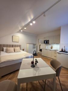 Køkken eller tekøkken på Nowotarska 25