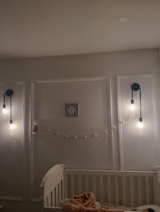 Postel nebo postele na pokoji v ubytování Mickelham beauty