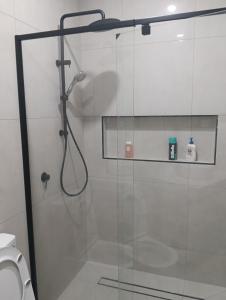 Koupelna v ubytování Mickelham beauty