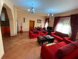 Et opholdsområde på Luxury villas