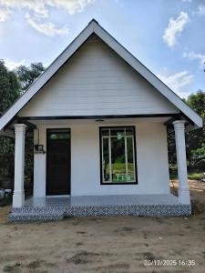 Bygningen som chaletet ligger i