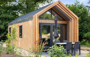 Bygningen som feriehuset ligger i