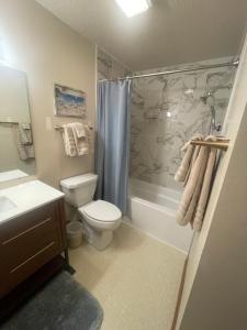 Et badeværelse på Beach Lake Michigan King Bed Pet Friendly + 16 billeder