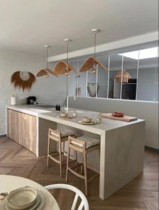 Kuchyň nebo kuchyňský kout v ubytování LoftAnno1940