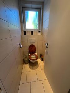 Koupelna v ubytování Ferienwohnung am Faaker See + 15 fotografií