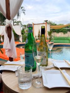 Drinks på Dewata wellness sauna