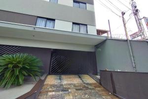 Bygningen som lejligheden ligger i