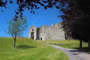 a castle on top of a hill with a road at 1 Bed in Mumbles oc-hh1205 in The Mumbles +9 photos