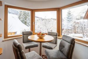 Posezení v ubytování Alpchalet Tirol