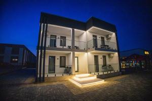 Bygningen som pensionatet ligger i