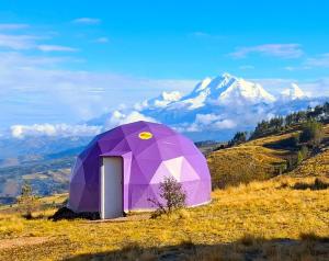 Naturlandskabet i nærheden af campingpladsen