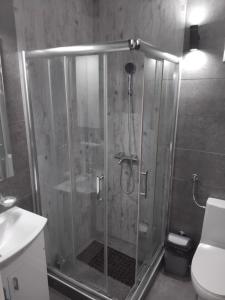 Koupelna v ubytování Prime Spot Apartment