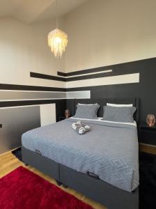 Postel nebo postele na pokoji v ubytování Breathtaking Residence Naschmarkt