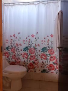 Phòng tắm tại Palafitos Tunquén