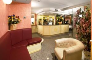 Lobby alebo recepcia v ubytovaní Hotel Le Soleil