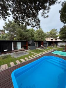 Swimmingpoolen hos eller tæt på La Posada Bungalows I Simple