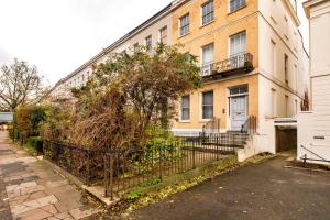 Bygningen som lejligheden ligger i