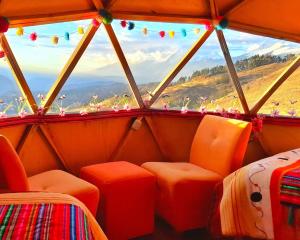 Naturlandskabet i nærheden af campingpladsen