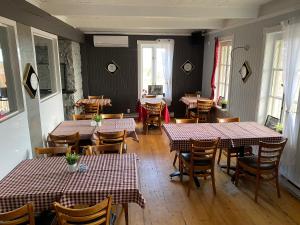 Et opholdsområde på Auberge La Camarine