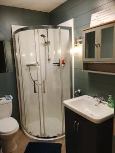 Koupelna v ubytování Brady Accommodation