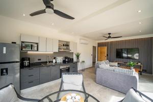 Køkken eller tekøkken på Casa Vineta, Apartment in Duplex, close to beach