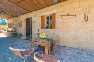 A patio or other outdoor area at Sa Vinya Des Compte