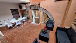 Khu vực ghế ngồi tại La Casetta di Cri