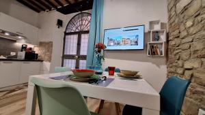 TV/trung tâm giải trí tại La Casetta di Cri