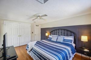 Postel nebo postele na pokoji v ubytování The Riverfront