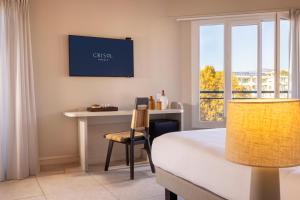 TV a/nebo společenská místnost v ubytování Crisol Promenade