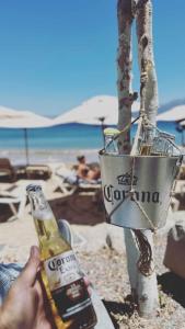 Nápoje v ubytování Muse by the beach with Jakuzzi