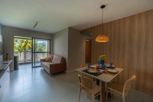 Posezení v ubytování Viva com Conforto e Clima de Resort - Pé na areia