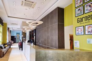 Lobbyen eller receptionen på Garner Hotel Bochum by IHG