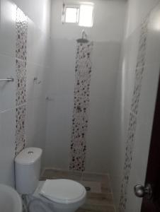 Et badeværelse på Casa vista al mar