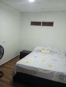 En eller flere senge i et værelse på Casa vista al mar