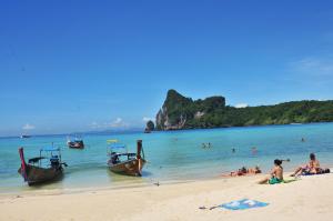 Landskap semula jadi dekat dengan resort