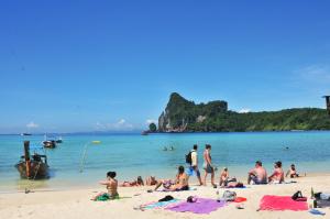 Landskap semula jadi dekat dengan resort