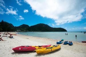 Landskap semula jadi dekat dengan resort