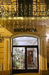 Facaden eller indgangen til Apartamenty Kajzer